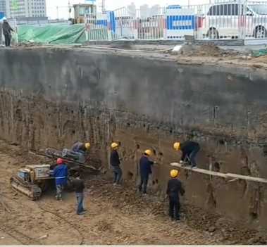 保定安国土钉墙支护